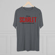 Load image into Gallery viewer, The Scarlet Standard Brand Triblend Tee