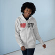 Load image into Gallery viewer, Win City Red Zip Hoodie