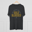 Load image into Gallery viewer, Gold Blooded Hockey Tri-Blend Tee