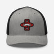 Load image into Gallery viewer, The Scarlet Standard Grey Trucker Hat