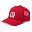 Load image into Gallery viewer, DJ11 White Trucker Hat
