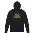Load image into Gallery viewer, Gold Blooded Hooded Long-Sleeve