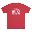 Load image into Gallery viewer, Red tri-blend Sittin' Gucci Row UNLV Runnin' Rebels vintage graphic tee