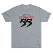 Load image into Gallery viewer, District 55 Number Tri-Blend Tee