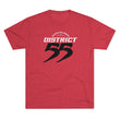 Load image into Gallery viewer, District 55 Number Tri-Blend Tee