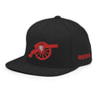 Load image into Gallery viewer, Rebel Red Cannon Snapback Hat
