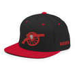 Load image into Gallery viewer, Rebel Red Cannon Snapback Hat