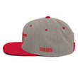 Load image into Gallery viewer, Rebel Red Cannon Snapback Hat