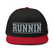 Load image into Gallery viewer, Runnin' Retro Flat Bill Hat