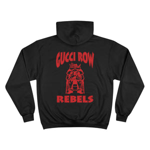 Gucci Row Rebels Hoodie by Champion