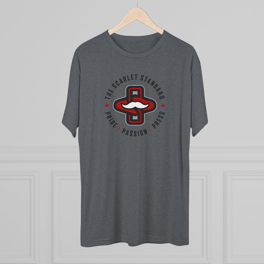 The Scarlet Standard Badge Triblend Tee