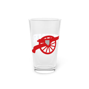 Rebel Cannon College Pint Glass