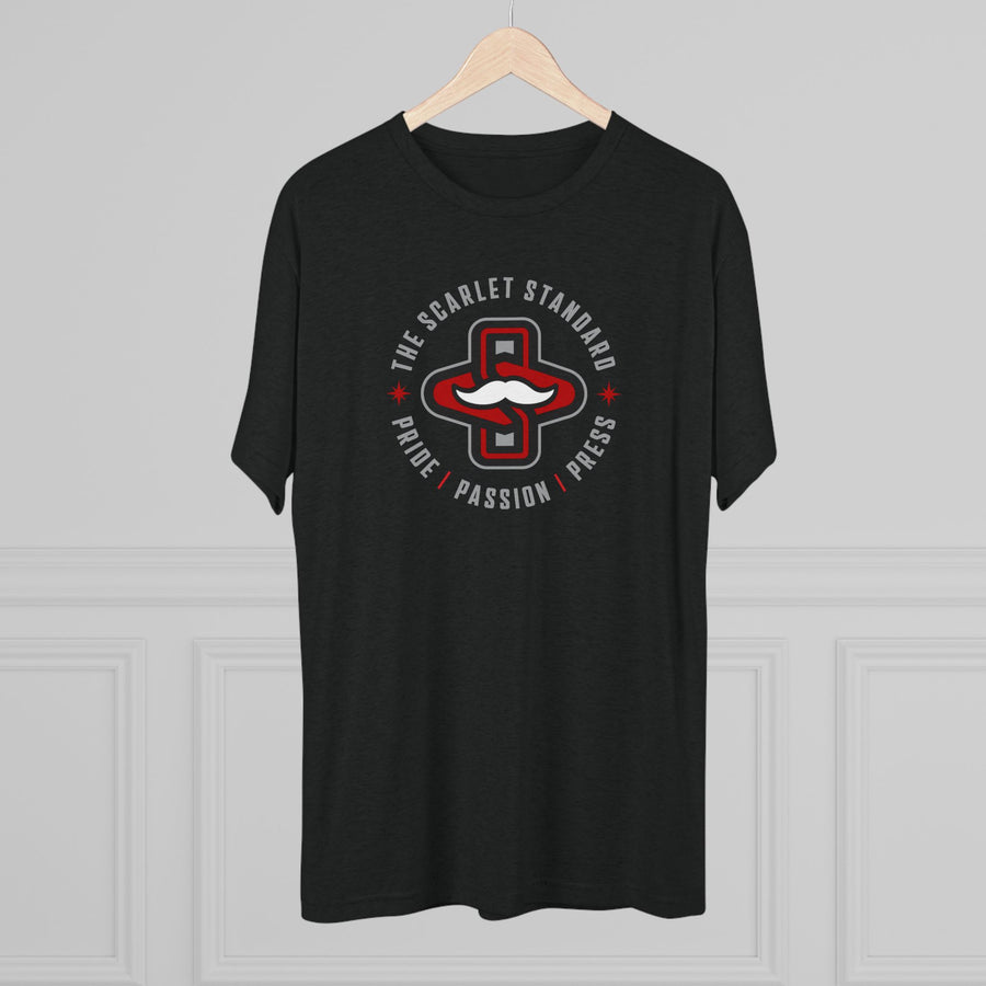 The Scarlet Standard Badge Triblend Tee