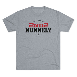 2nd 2 Nunnely Retro Triblend Tee