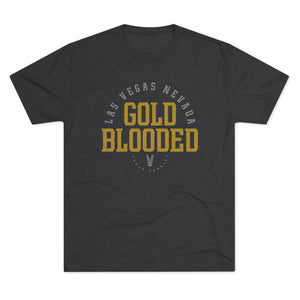 Gold Blooded Hockey Tri-Blend Tee