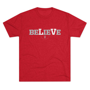 BeLieVe In Vegas Tri-Blend Tee