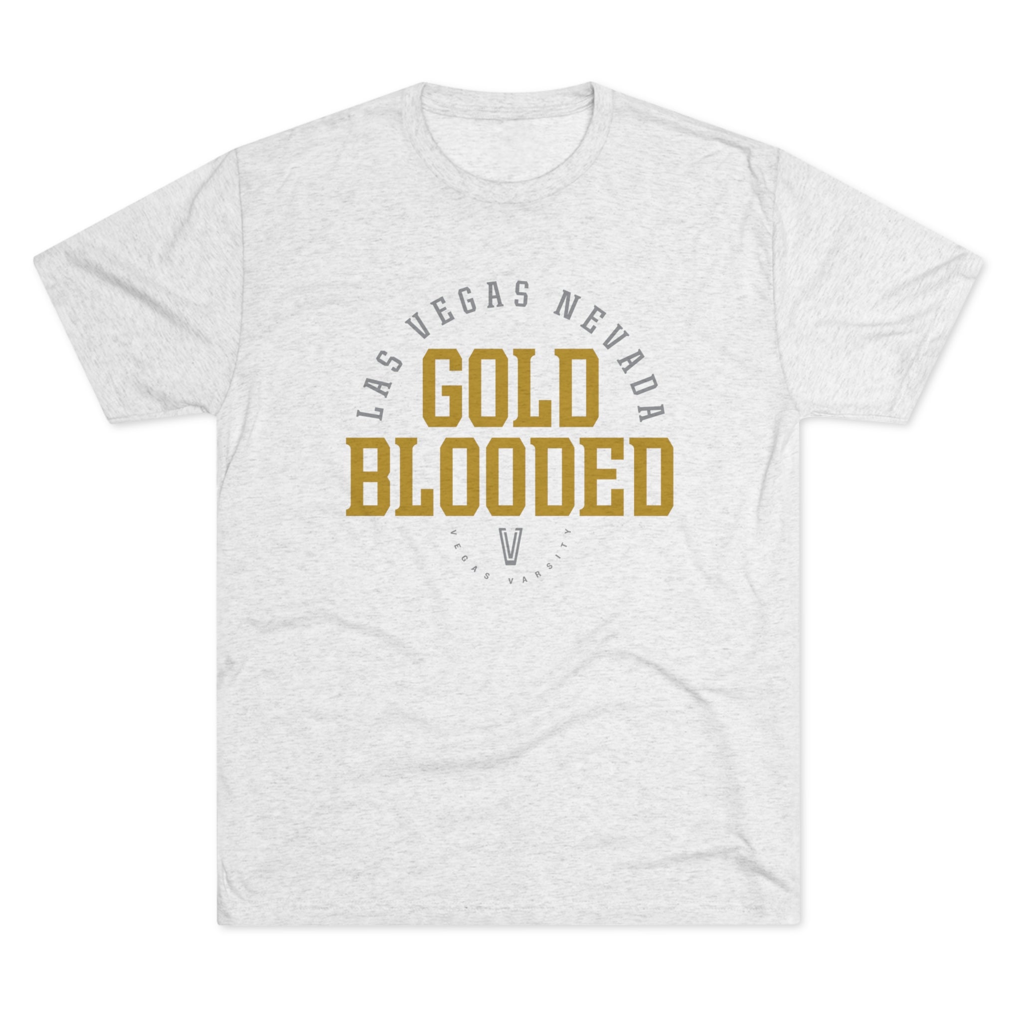 Gold Blooded Hockey Tri-Blend Tee