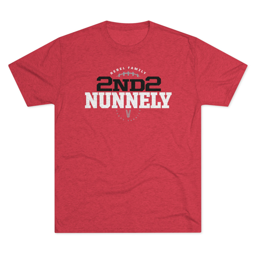 2nd 2 Nunnely Retro Triblend Tee
