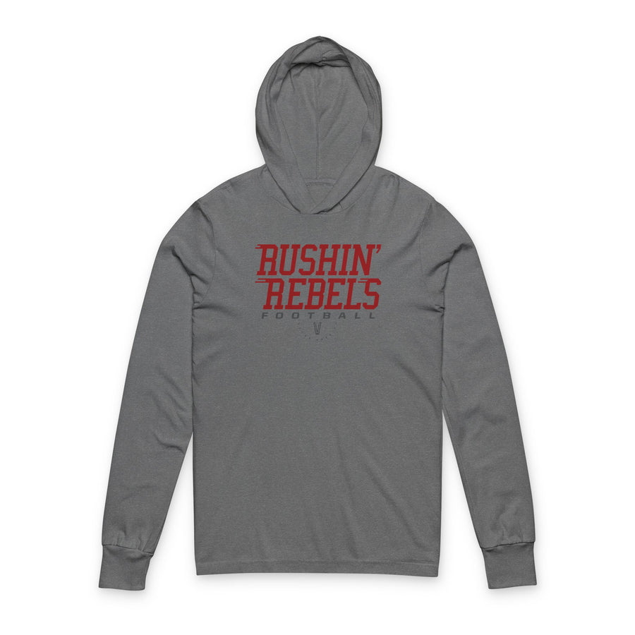 Rushin' Rebels Hooded Long Sleeve