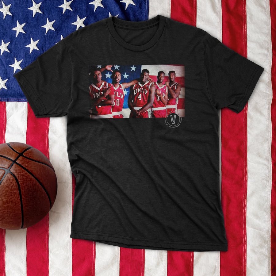 Runnin' in the USA Triblend Tee