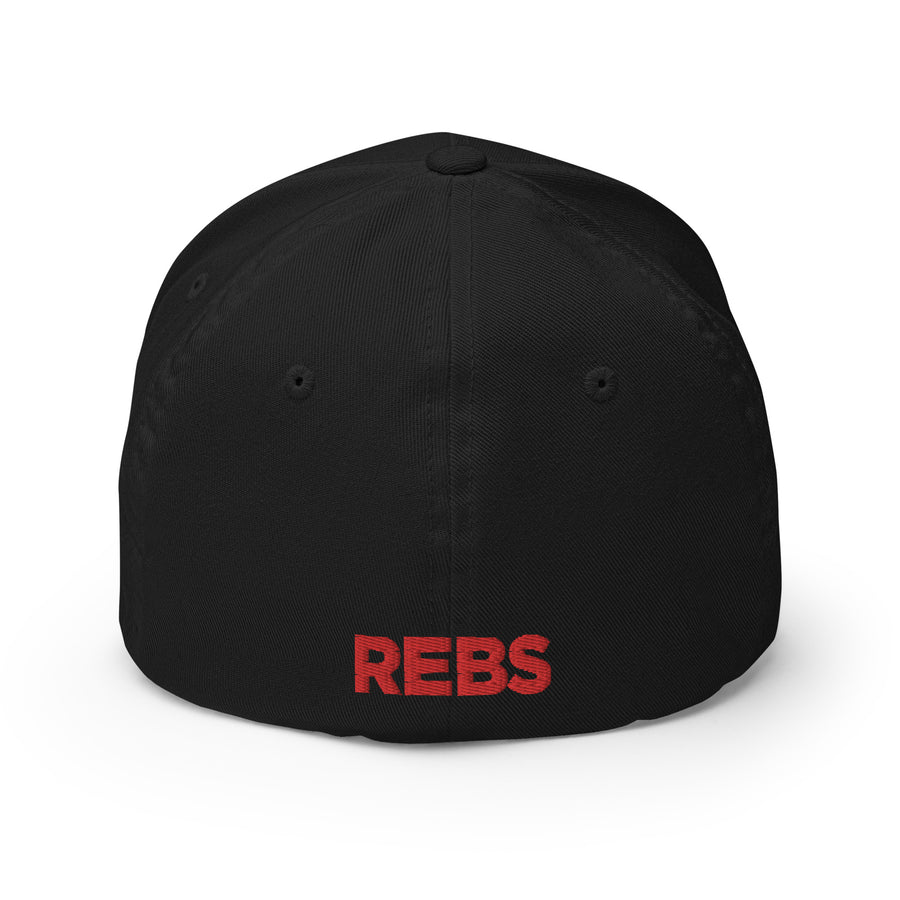 Rebel Red Cannon Flexfit Hat