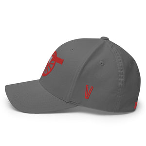 Rebel Red Cannon Flexfit Hat