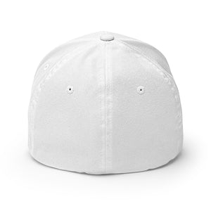 Rebel Retro White Flexfit Hat