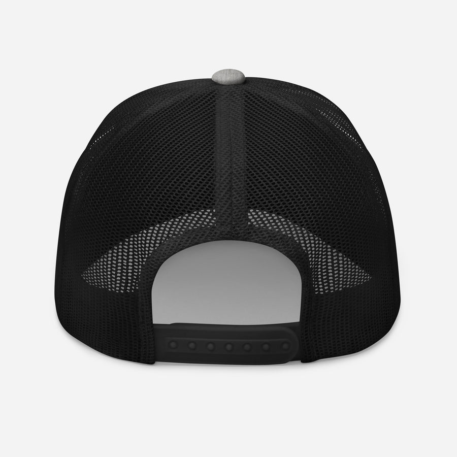 The Scarlet Standard Grey Trucker Hat
