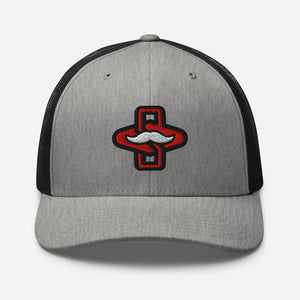 The Scarlet Standard Grey Trucker Hat