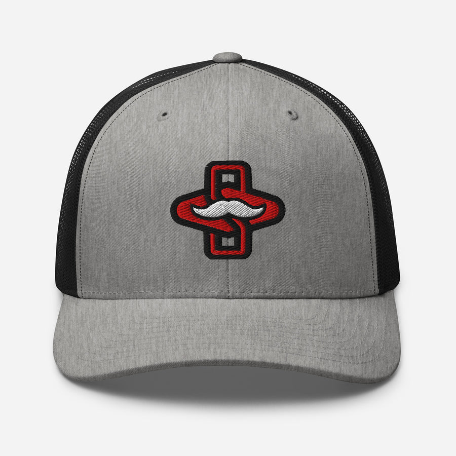 The Scarlet Standard Grey Trucker Hat