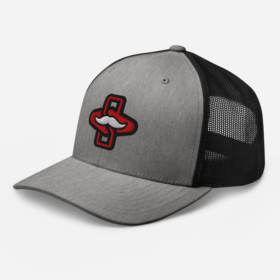 The Scarlet Standard Grey Trucker Hat