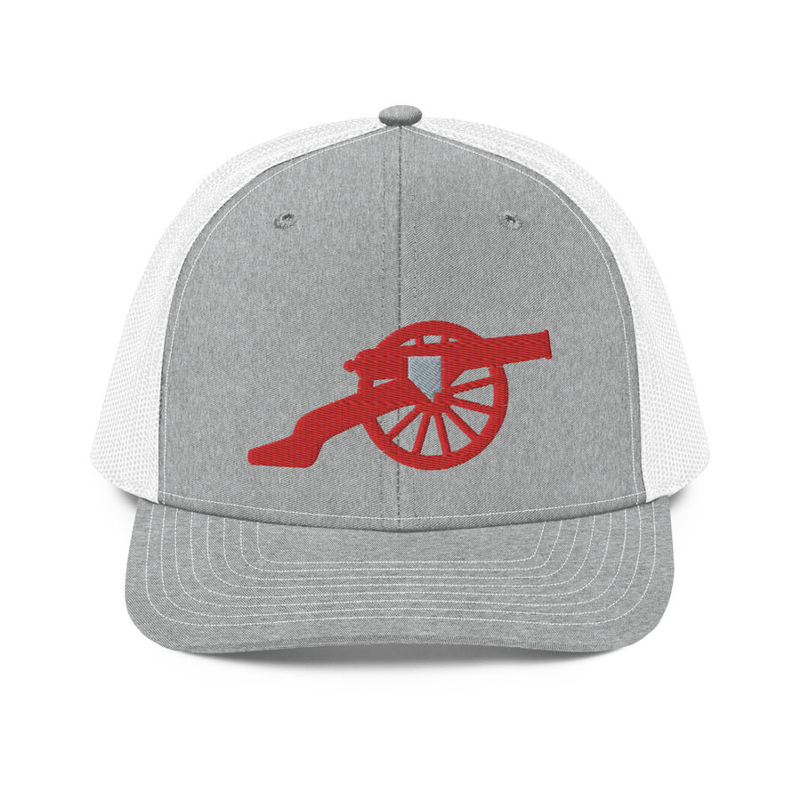 Rebel Red Cannon Trucker Hat