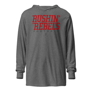 Rushin' Rebels Hooded Long-sleeve