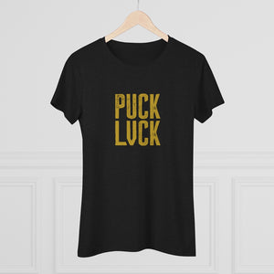 Puck Luck LV Women's Triblend Tee