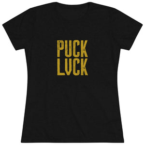 Puck Luck LV Women's Triblend Tee