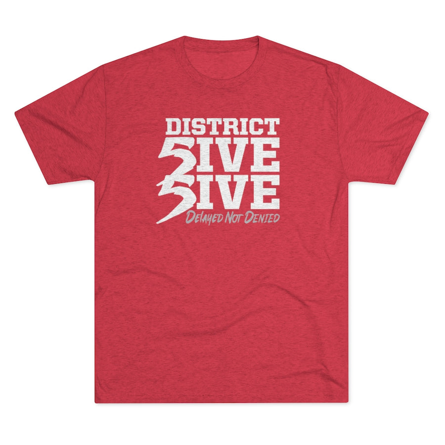 District 55 Stacked Tri-Blend Tee