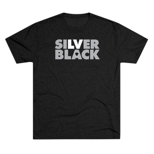 Silver & Black LV Tri-Blend Tee