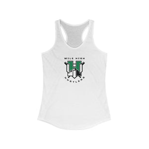 Mile High Hustlers Crest Women's Racerback Tank