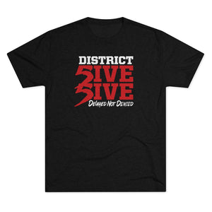 District 55 Stacked Tri-Blend Tee