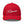 Load image into Gallery viewer, Front profile of red UNLV Runnin&#39; Rebel basketball snapback trucker hat with vintage style Runnin&#39; in white script

