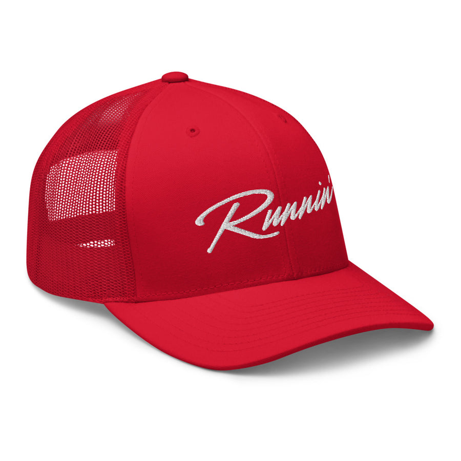 Runnin' Red Trucker Cap