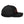 Load image into Gallery viewer, Right profile of black snapback UNLV Runnin&#39; Rebel basketball trucker hat with vintage style Runnin&#39; in red script

